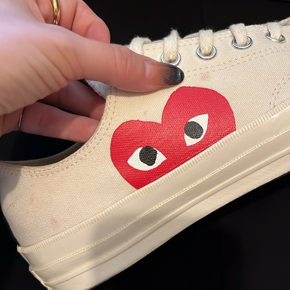 ❌❌SOLD ON DEPOP❌❌Converse x Comme des Garçons PLAY Chuck 70 - Picture 13 of 17